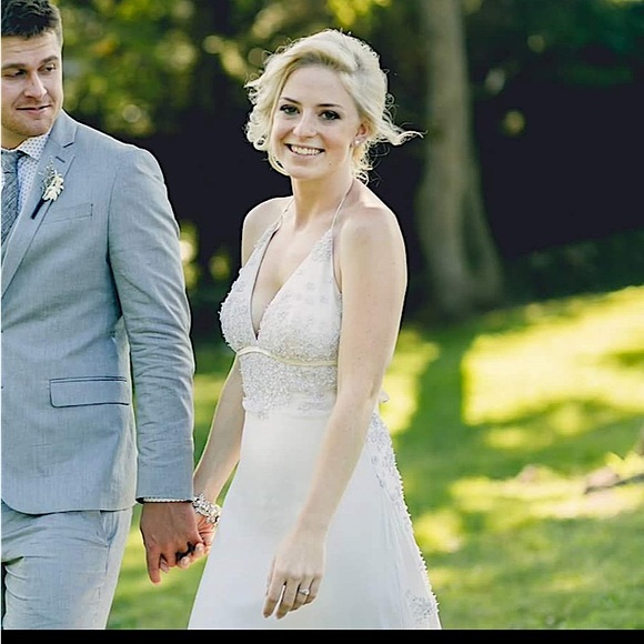 Reva Mivasagar 100% silk wedding dress - vintage vibes - Picture 10 of 12